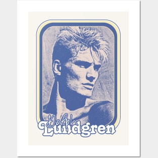 Dolph Lundgren // 80s Retro Fan Design Posters and Art